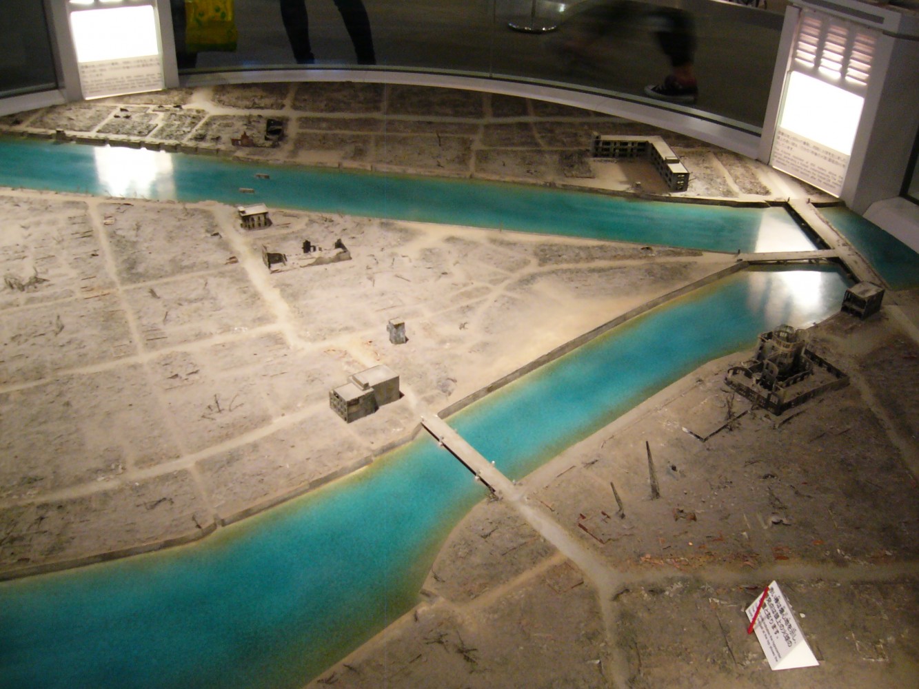 Model of Hiroshima City After 6 August 1945